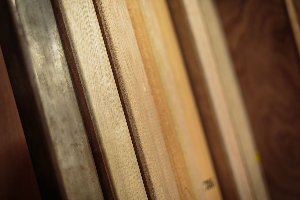 Lengths of planed timber